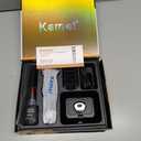 KEMEI KM-3023-702 Professional Hair Clipper for Men, Zero Gapped Cordless Beard Trimmer, Barber Clippers with USB Rechargeable, Edgers, Fade Clipper, Gift for Men