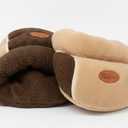 Aocin 2 Pcs Guinea Pig Hideouts Washable Bunny Bedding Cuddle Warm Small Pet Sack Supplies Portable Pet Carrier Cage Nest Guinea Pig Accessories for Cage(Dark Brown, Light Coffee, Plain)