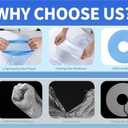 Cast Shower Cover Leg Waterproof Foot Cover Shower, Cast Protector for Shower Leg Adult, ACL Recovery Must Haves, Cast Shower Cover, Reusable Waterproof, Soft Silicone Gifts