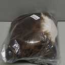 Ashler Faux Fur Rug, Fluffy Shaggy Area Rug, Ultra Soft 2.3 x 3.3 Feet Sheepskin Fur, Dark Coffee Fuzzy Rug, Machine Washable Shag, Nursery Decor Throw for Bedroom, Kids Room, Living Room