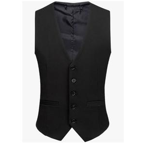 Mens Casual Business Vest Button Business Wedding Vest Jacket Slim Fit Formal Waistcoat XL