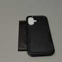 for iPhone 16 Case [Shockproof] [Dropproof] [Heavy Duty Protection] [Pocket-Friendly] Slim & Tough Non-Slip Protective Phone Cover for iPhone16 6.1inch, Black