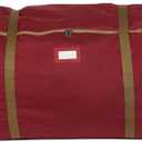 Covermates Keepsakes Christmas Tree Cinch Bag - Superior Protection, Cinch Straps, Fits Up To 9 to 11-Foot Tree - Holiday Storage, Red (60W x 24D x 24H, Red Heavy Duty Polyester)
