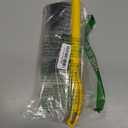 Rubbermaid Commercial 8 Inch Counter Brush Flagged Polypropylene Fill for Smooth Surface Sweeping Yellow 12.5" for Bathroom/Shower/Floor Tile/Decks/Car Tires/Outdoor