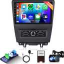8 Core 2+64G Android Car Stereo for Ford Mustang 2010 2011 2012 2013 2014 with Wireless Carplay Android Auto, 10.1'' Touch Screen Car Radio Mirror Link WiFi GPS Bluetooth FM/RDS DSP Backup Camera SWC
