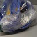 Flex Race Track 16 Ft with Suction Cups Compatible with Diecast 1/64th Cars, Flexible Car Track Toys for Ages 3+ Kids Toddlers Roll Out Portable Racetrack (Blue)