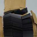 60 Pcs Hurricane Tie,Strong tie Brackets with Black Powder-Coated,Hurricane Straps Trusses/Rafters Ties