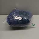 Non Slip Washable 2 Piece Extra Absorbent Shaggy Chenille Bathroom Rugs and Mats Sets, Soft & Dry Bath Rug/Mat Sets for Bathroom Washable Carpets Set Navy Blue Blue