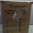 Bonsaii Paper Shredder for Office, 120-Sheet Autofeed Heavy Duty Shredder for Home Office Use, 30 Minutes/Micro Cut/P-4 High Security Level/6 Gallon Large Bin