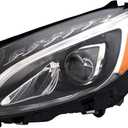 Headlight Assembly Replacement for Mercedes Benz C250 C300 C400, C43 C63 C450 /AMG 2015-018, Left/Driver Side LED Headlamp with Bulbs