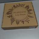 11" Lazy Susan Turntable Organizer for Table Top, Round Bamboo Lazy Susan Turntable for Cabinet with Handle, Home Kitchen, Pantry, Dining, Bathroom Vanity, Spice Organization, Wooden Decor