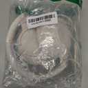 Headphones Wired with Microphone, Over Ear Foldable 3.5mm Plug in Headphones Corded with 4.9ft Tangle-Free Nylon Cord for Tablet, Laptop, MP3/4, School, Airplane Travel (Beige White)