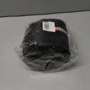 Airplane Pillow, Travel Neck Pillow with Memory Foam - Adjustable Buckle & Machine Washable Cover for Flights, Car, Office - Includes Eye Mask & Ear Plugs(Black) (Black and Gray)