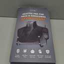 UTK 30s Fast Heating Pad for Neck and Shoulders and Back, 6X Deeper Penetrate, Far Infrared Heated Wrap for Neck and Shoulders Pain Relief, Auto Shut Off, Memory Function, Gifts for Birthday 24"X20"