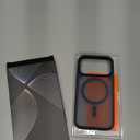 TORRAS for iPhone 17 Pro Case, Camera Control, Fit for MagSafe, Military-Grade Protection, Magnetic Slim Translucent Anti-Fingerprint Phone Case for iPhone 17 Pro 6.3", Deep Blue