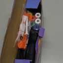 Handheld Sewing Machine for Beginers, 8 Pieces New Year's Fabric,Dual Power Supply Sewing Tool,Mini Sewing Machine Perfect for Home Travel Cloth Repair,2026 New Year DIY Gifts