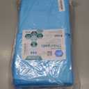 MED PRIDE Disposable Chux Pads 23in X 36in, Super Absorbent Bed Pads for Incontinence, Underpads for Adults, Kids, Pets (50 Count (Pack of 1) Blue/White)