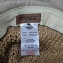 FURTALK Summer Straw Beach Sun Hats for Women UPF 50 Floppy Wide Brim Travel Bucket Hat Foldable Packable (Khaki)