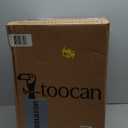 Toocan Trashcan - Ice White -13 Gallon Trash Can with Removable Base & Lid  Patented Design, 40% More Space, Uses Standard Bags, Easy to Clean for Home or Office