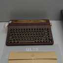 YUNZII QL75 Wireless Typewriter Hot Swap Retro Mechanical Keyboard,Punk Round Keycaps,RGB Backlit QMK/VIA Programmable, MultiDevice Keyboard with 2.4GHz/TypeC/BT5.0 (Wood, Onyx Switch)