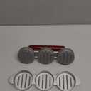 Mini Burger Press Small Meat Patty Maker Round Shape Press Patty Maker for Mini Hamburger, Barbecue, Picnic, Camping, Etc(Three 2.64-inch Molds)