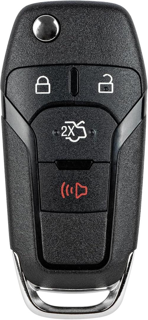 Key Fob Replacement for 2013 2014 2015 2016 Ford Fusion Car Keyless Entry Remote Control, N5F-A08TAA N5FA08TAA, 4 Buttons Key Fob Replacement for 2013 2014 2015 2016 Ford Fusion Car Keyless Entry Remote Control, N5F-A08TAA N5FA08TAA, 4 Buttons