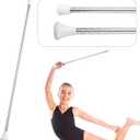 HyDren Twirling Baton for Unisex Kids' Gymnastics Dance Metal Marching Band Parade Baton Stick for Talent Shows, Artistic Dancing (24 Inch)