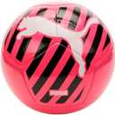 PUMA Big Cat Soccer Ball (5, Glowing Pink-PUMA White-PUMA Black)