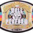 Kids World Champion Belt  Gold Edition Wrestling Belts | Adjustable Strap Custom Championship Trophy Belt (John Cena Black Spinner Kids)