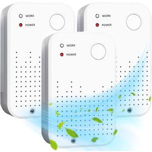 Plug In Air Purifier,Air Ionizers for Home,Quiet and Portable Ion Air Purifiers for Home,Bedroom, Office, Kitchen(3pack)