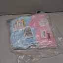 Wettarn 2 Pack Plush Bear Stuffed Animal 18 Inch Cuddly Stuffed Bears Plush with Bow for Kids Valentine's Day Birthday Children's Day Baby Shower Party Favor Decors(Pink, Blue)