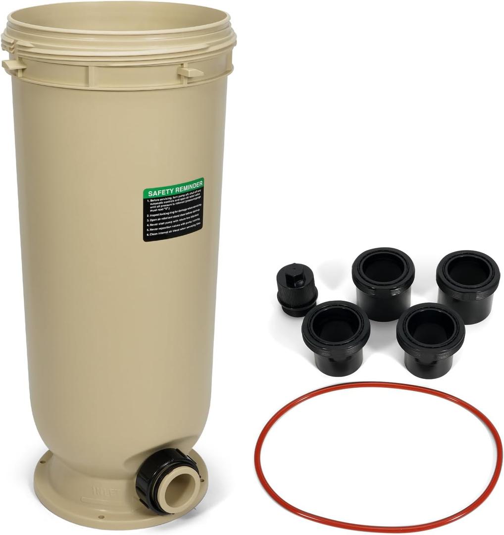 178560 Tank Bottom Housing Assembly,Tank Body Compatible with Pentair Clean & Clear Cartridge Filters 150/200 Square Feet