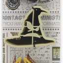 Harry Potter Cookie Cutter Set for Kitchen - Featuring Hedwig, the Sorting Hat and the Golden Snitch Cookie Cutters (Gray)