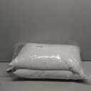 JA COMFORTS 12×20 Premium Goose Down Feather Throw Pillow Inserts(Set of 2)-5% Down Filling,High Filling Weight,250 TC Cotton Cover, Square, White