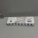 6-Pack Under Cabinet Lighting Wireless, 32 LED Motion Sensor Light Indoor, Rechargeable Magnetic Closet Lights, Dimmable & 3 Color Temps, Under Counter Lights for Kitchen, Stairs(8inch)