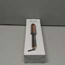 Upgraded Infrared Bounce Brush, Heated Thermal Round Brush with 5 Heat Settings & LED Display, 1.5 Inch lonic for Hair Straightener & Curling Wand, Dual Voltage, Blowout Look, Gifts for Women (Rose Gold)