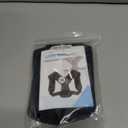 Posture Corrector for Women and Men, Adjustable Shoulder Brace Back Support for Men, Upper Back Brace for Women, Shoulder Straightener Neck Posture Corrector, Black M (Medium (Chest Size 27"-38"))