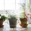 ELEMSY Spray Bottle For Hair (2 Pack 6.8 OZ) Continuous Mister Empty Spray Bottles, Ultra Fine Mist Water Sprayer for Hairstyling, Cleaning, Plants, Pets, Barbers, Salons, Essential Oil Scents