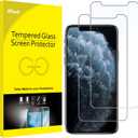 JETech Screen Protector for iPhone 11 Pro Max and iPhone Xs Max 6.5-Inch, Tempered Glass Film, 2-Pack