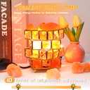 Natural Himalayan Pink Salt Lamp, Dimmable Single Lighting, Plug-in Powered, Crystal Salt Rock Lamp,Glow Night Light for Bedroom Office, UL & ETL Certified Cord (Crystal Cylinder)