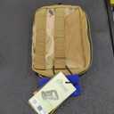 OneTigris MOLLE Pouch, Tactical Admin Pouch Belt EDC Tool Organizer Zippered Utility Waist Pack 7.5"x5"x2" (Medium, Camocolor)