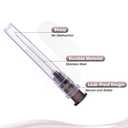 2 x 100 Pack 22 Gauge 1 Inch Needle 25mm with Cap for Industrial, Scientific Labs, Individually Sealed