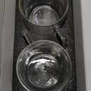 12 oz Glass Coffee Mugs - Set of 2 - Clear Double Wall Glasses - Insulated Glassware With Handle - Large Espresso Latte Cappuccino or Tea Cup by Epar