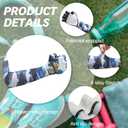 3 x Sports Compression Arm Sleeves for Youth Teens Sun Protection Sleeves for Baseball Golf Volleyball Basketball (Deep-sea Hunting)