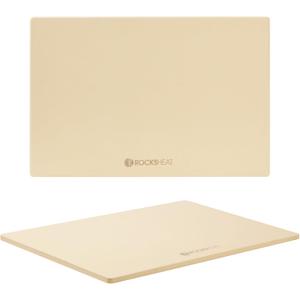 Pizza Stone, Rectangular Extra Large 23.6" x 15.8" x 0.6" Pizza Stones for Oven Grill BBQ, Industrial Commercial Heavy Duty Cordierite Baking Stone for Pizza Bread, Outdoor Pizza Accessories