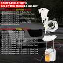 Electric Fuel Pump Module Assembly w/Sending Unit Compatible with Chrysler 300 2005-2015 & Dodge Challenger 2008-2015, Charger 2007-2015, Magnum 2005-2008, OE# 68102695AG, 5136023AC, Left & Right