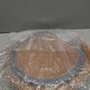 Wine Cork Holder Decorative Christmas Wine Lover Creative Gift Wooden Lazy Susan for Countertop with Glass Protective Cover Can Store 130 Corks Stoppers Display Kitchen Bar Table Centerpieces