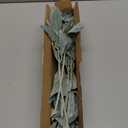 SHACOS Artificial Flocked Lambs Ear Stem 12 Pieces Lamb's Ear Branch Foliage Pick Greenery Leaf Flower Spray for Home Wedding DIY Floral Arrangement