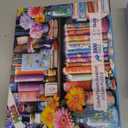 Vibrant Book Nook 1000 Piece Puzzle for Adults, Fun Puzzles for Adults 1000 Pieces with HD Print & Poster, 27.5 * 19.7 in Dust Free, for Gifts Halloween Christmas Family Games Lovers