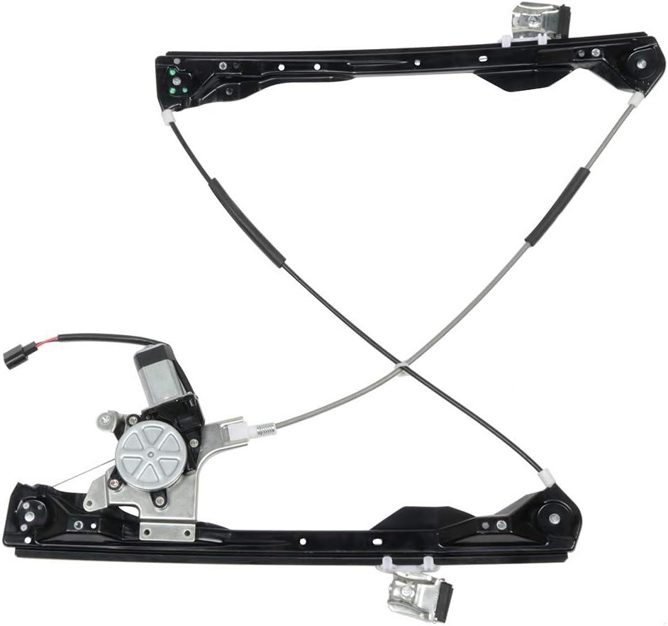 Front Driver Side Power Window Regulator W/Motor For Ford Focus 2000-2007